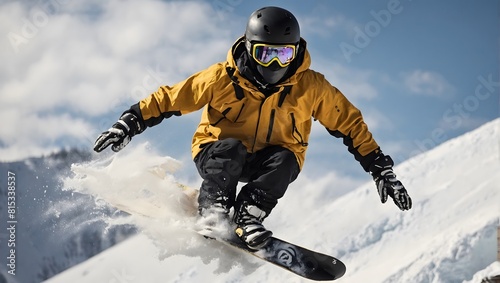 Person Snowboarding