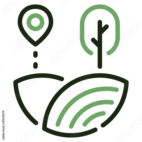 Eco Tourism Icon