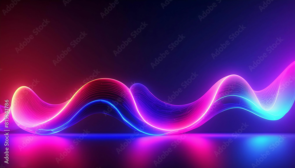 Abstract neon wavy energy light background. Abstract neon wavy energy light background.