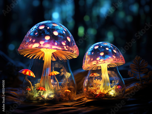 Edible and Poisonous Fungus Flourishes in Autumn © MdMaruf