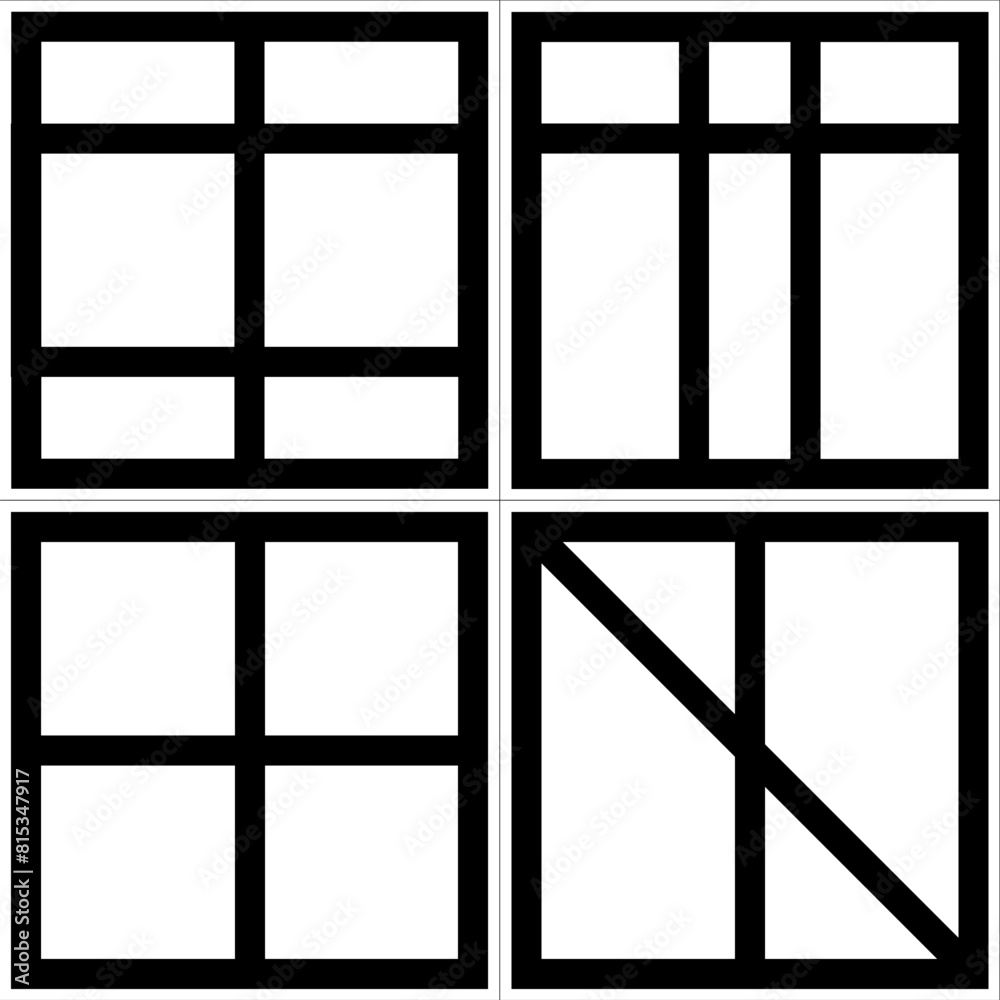 black and white windows black and white windows