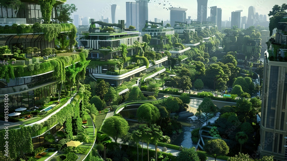 Obraz premium A Green Revolution for Livable Urban Spaces