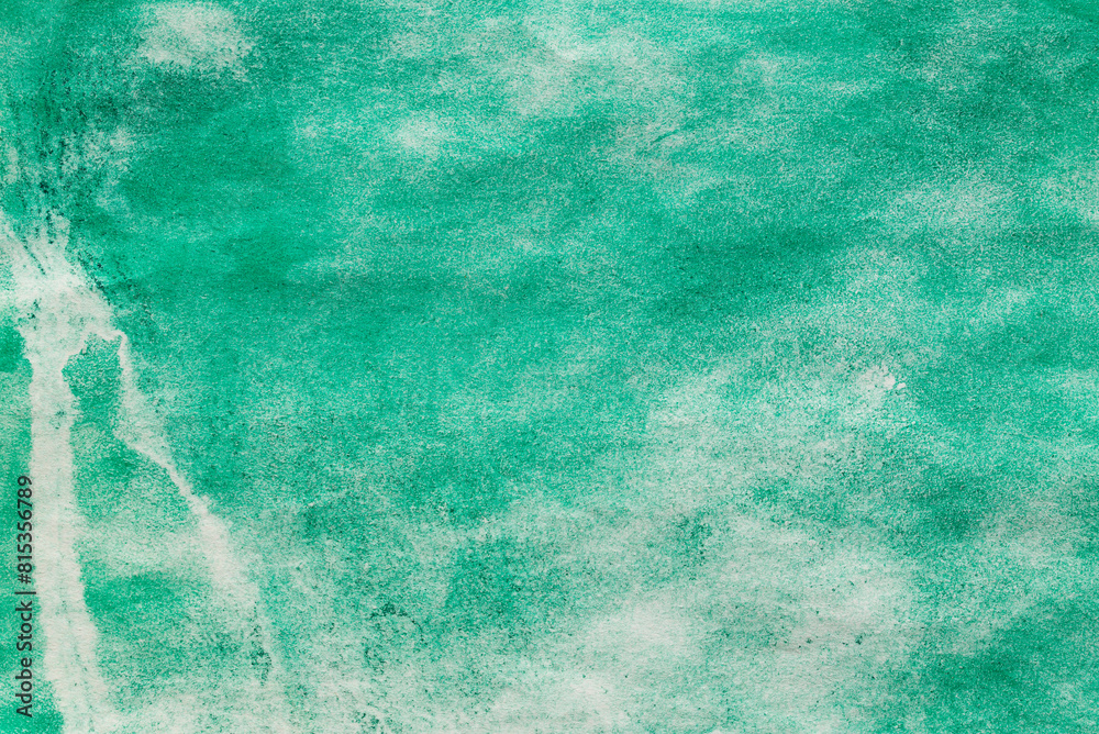 dark green painted  watercolor background texture