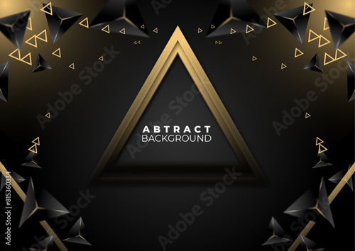 black abstract background