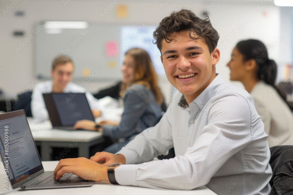 Naklejka premium Vocational training for businesspeople