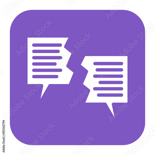 Different Opinions icon vector image. Can be used for Generation Gap.