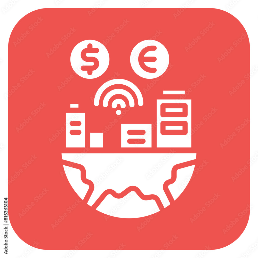 Infrastructure icon vector image. Can be used for Gig Economy. Infrastructure icon vector image. Can be used for Gig Economy.