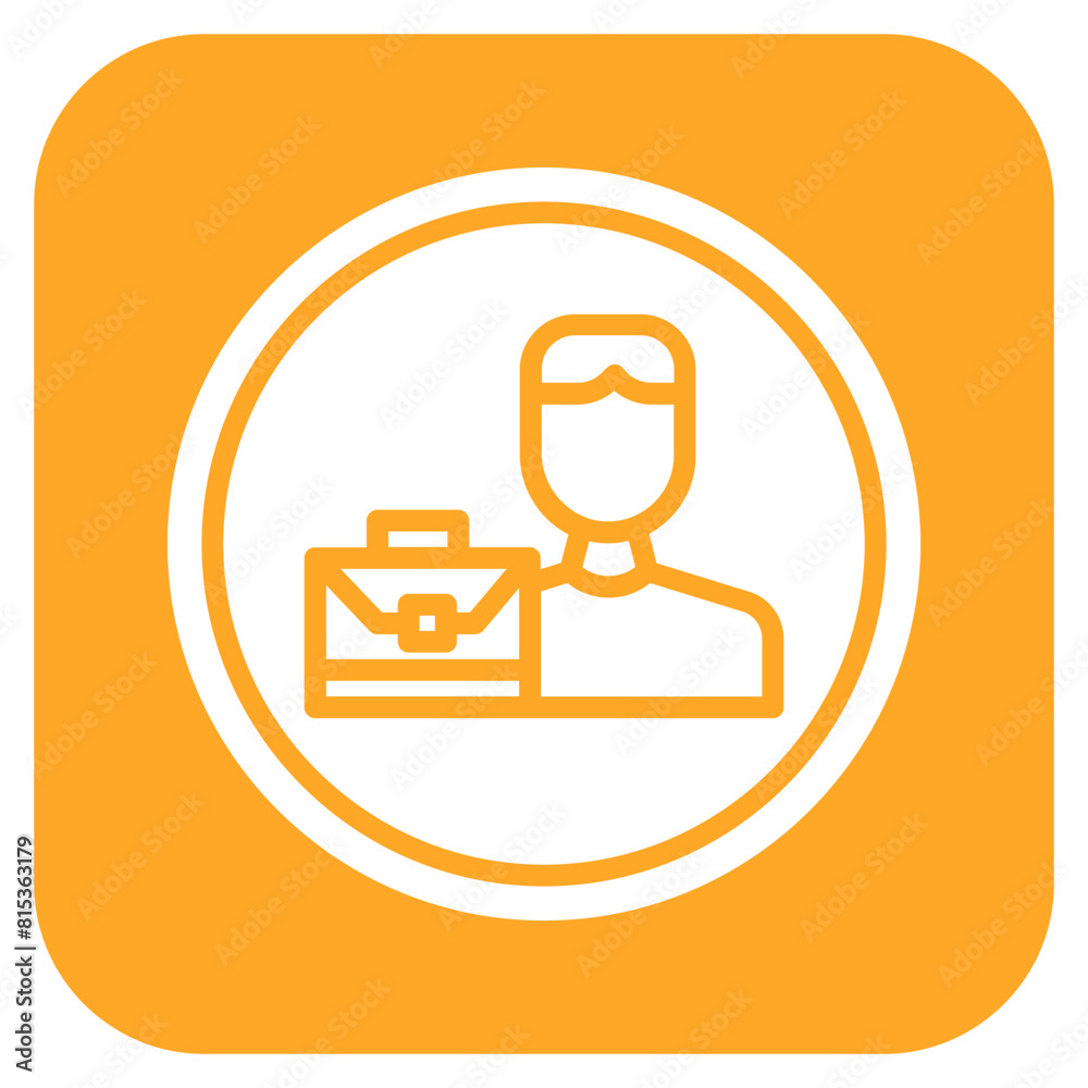Occupation icon vector image. Can be used for Gig Economy.