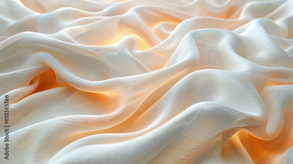 Fototapeta premium Realistic minimalist fabric pattern backdrop