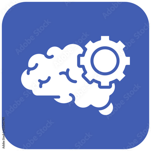 Technical Thinking icon vector image. Can be used for Design.