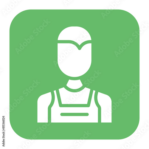 Janitor icon vector image. Can be used for Cleaning.