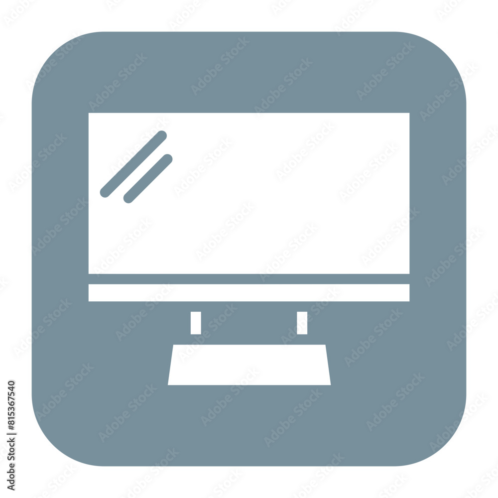 TV icon vector image. Can be used for Public Relations Agency. TV icon vector image. Can be used for Public Relations Agency.