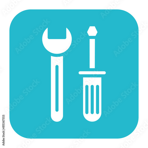 Tools icon vector image. Can be used for Public Relations Agency.