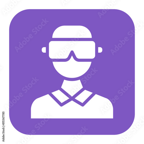 Vr Game icon vector image. Can be used for Game Development. © SAMDesigning
