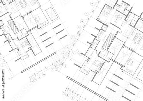 Write a blueprint architecture for building.