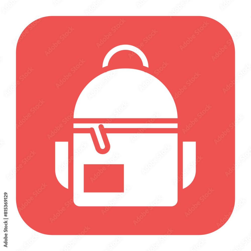 Backpack icon vector image. Can be used for Battle Royale. Backpack icon vector image. Can be used for Battle Royale.