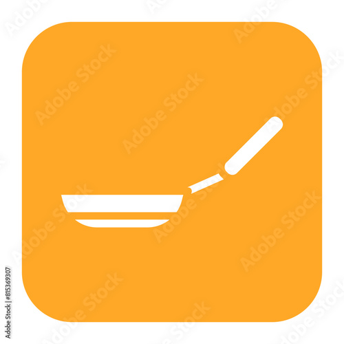 Frying Pan icon vector image. Can be used for Battle Royale.