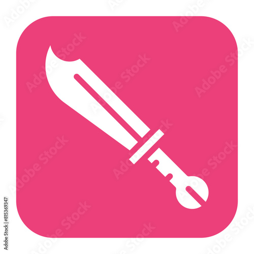 Melee Weapon icon vector image. Can be used for Battle Royale.