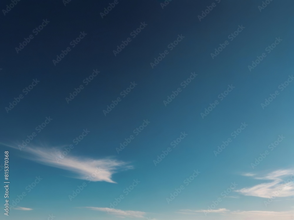 Natural scene of blue sky gradient color Natural scene of blue sky gradient color