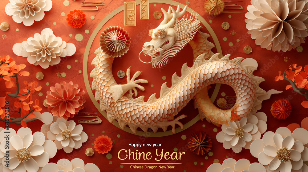 chinese new year dragon