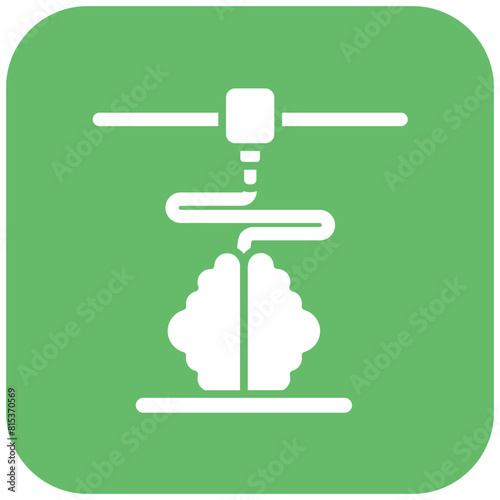Bioprinting icon vector image. Can be used for Bioengineering.