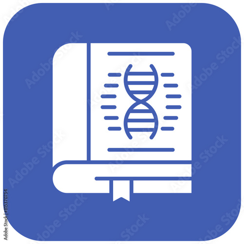 Scientific Literature icon vector image. Can be used for Bioengineering.