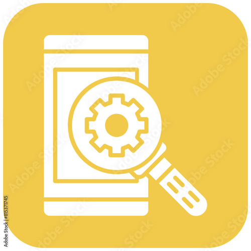 Mobile Optimization icon vector image. Can be used for Web Hosting.