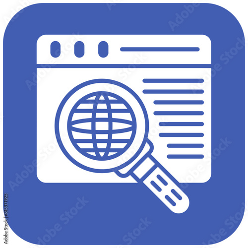 Seo icon vector image. Can be used for Web Hosting.