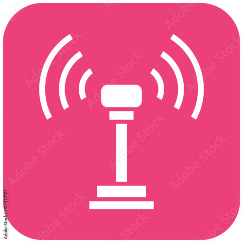 Wireless icon vector image. Can be used for Web Hosting.