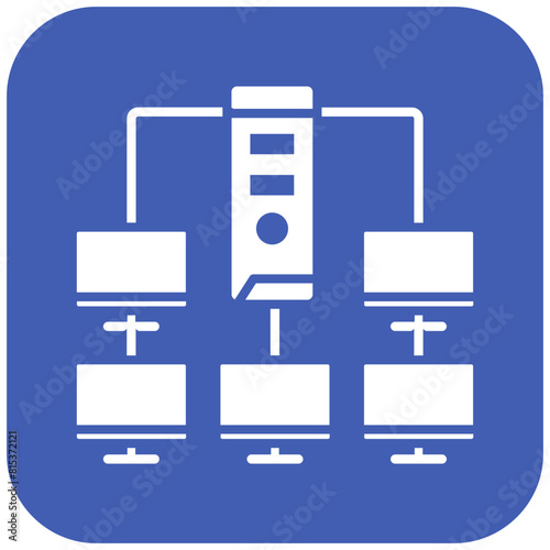 Workstation icon vector image. Can be used for Web Hosting.