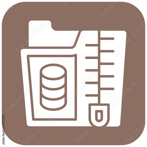 Zip Files icon vector image. Can be used for Web Hosting.