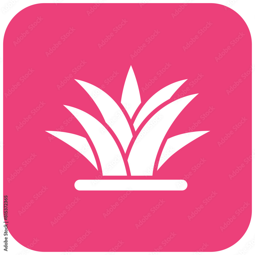 Grass icon vector image. Can be used for Gardening.