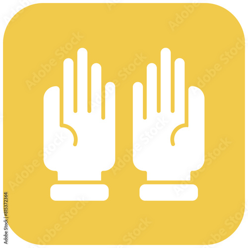 Gloves icon vector image. Can be used for Gardening.