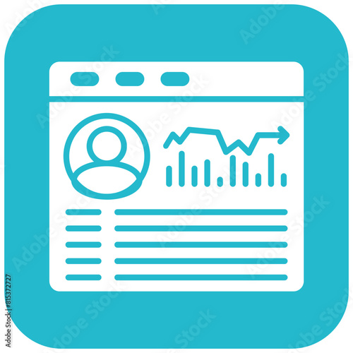 Account Activity icon vector image. Can be used for Online Money Services.