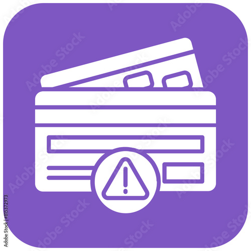 Error icon vector image. Can be used for Online Money Services.