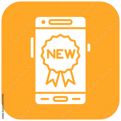 New Features icon vector image. Can be used for Mobile App Development.