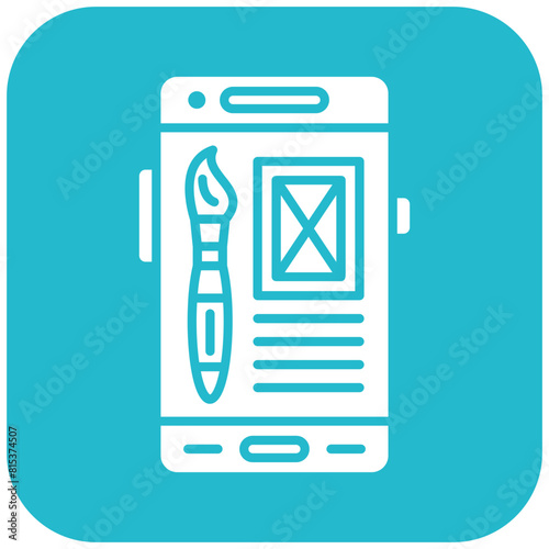 Free Download Ux Design icon vector image. Can be used for Mobile App Development. - GFXLoad