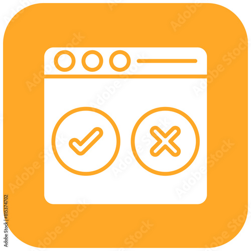 Consent icon vector image. Can be used for GDPR.