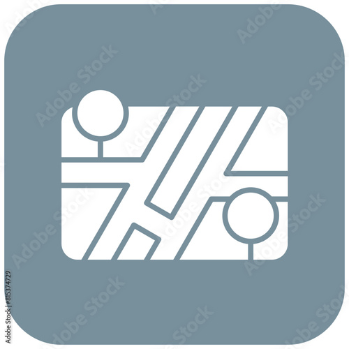 Address icon vector image. Can be used for GDPR.