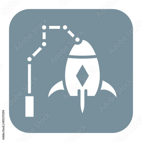Aerospace Industry icon vector image. Can be used for Industry.