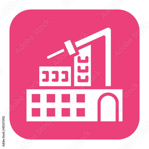 Mining Industry icon vector image. Can be used for Industry.