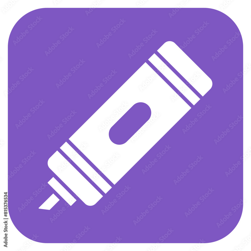 Highlighter icon vector image. Can be used for Office. Highlighter icon vector image. Can be used for Office.