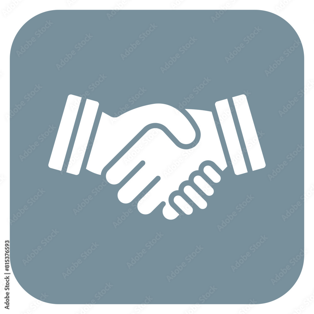 Handshake icon vector image. Can be used for Office. Handshake icon vector image. Can be used for Office.