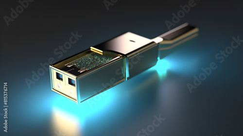 USB Drive icon electronics 3d photo