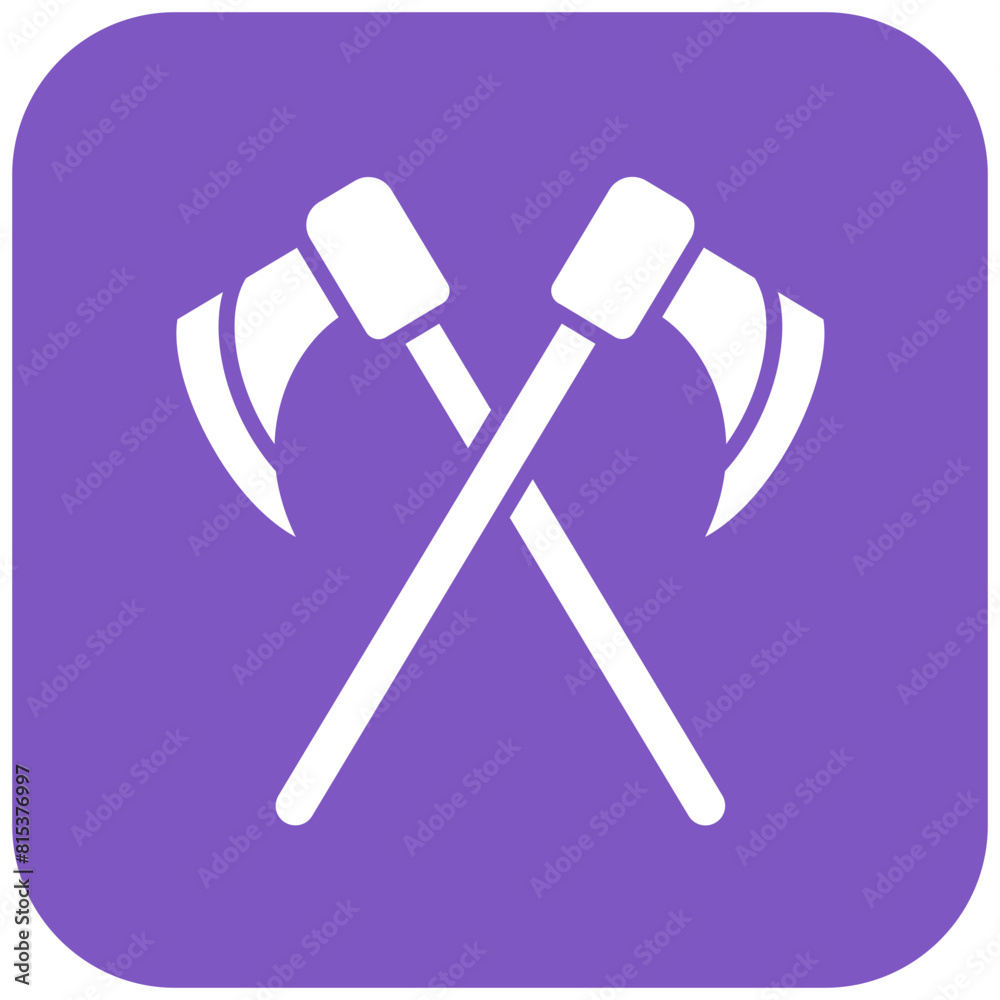 Two Axes icon vector image. Can be used for Vikings. Two Axes icon vector image. Can be used for Vikings.