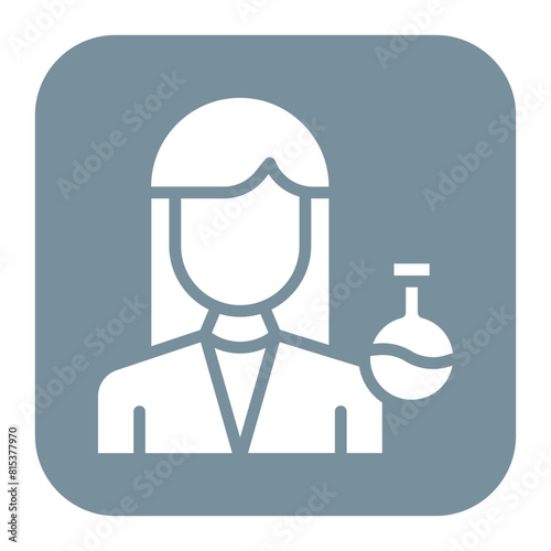 Scientist icon vector image. Can be used for Science Fiction.