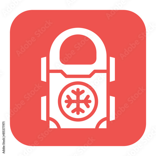Cryonics icon vector image. Can be used for Science Fiction.