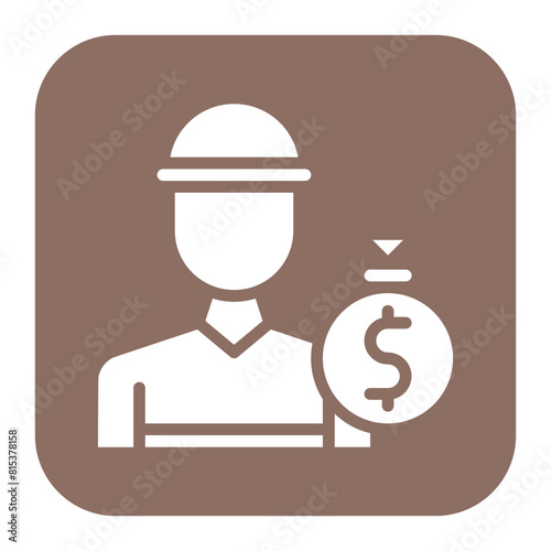 Burglary icon vector image. Can be used for Prison.
