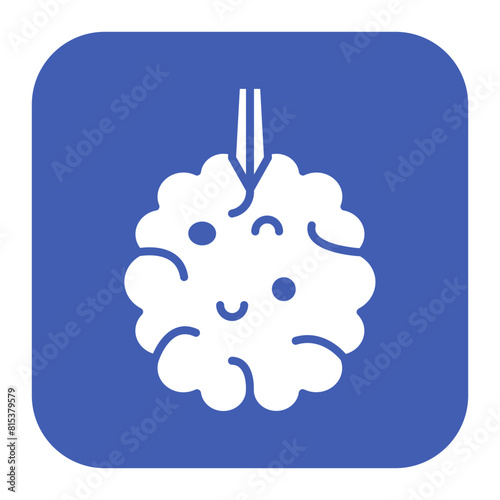 Parathyroid Glands icon vector image. Can be used for Human Anatomy.