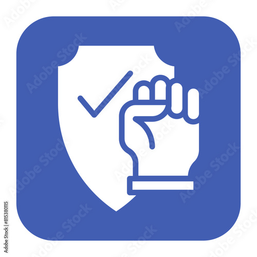 Assertiveness icon vector image. Can be used for Personality Traits.